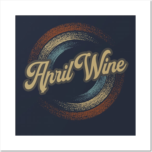 April Wine Circular Fade Wall Art by anotherquicksand